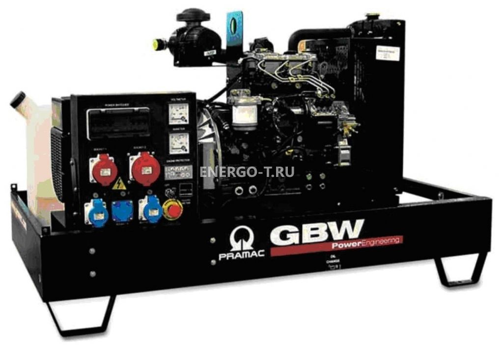 Дизельный генератор PRAMAC GBW 30 P 1 фаза