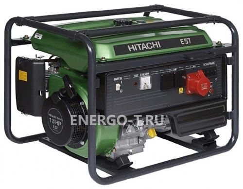 Бензиновый генератор Hitachi E50 (3P)