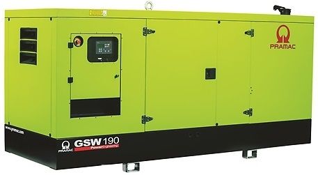 Дизельный генератор PRAMAC GSW 190 I в кожухе