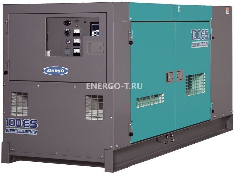 Дизельный генератор Denyo DCA-100ESI с АВР
