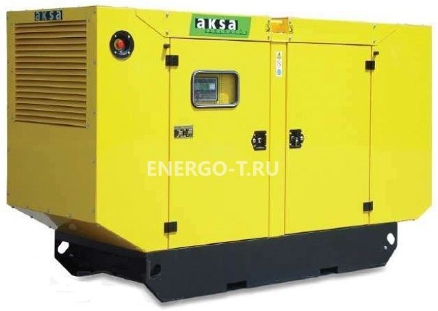 Дизельный генератор AKSA AC-350 в кожухе с АВР