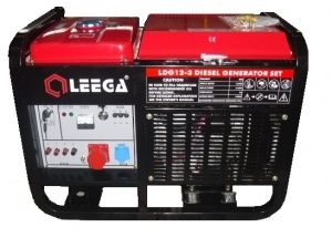 Дизельный генератор Leega LDG12 3 фазы