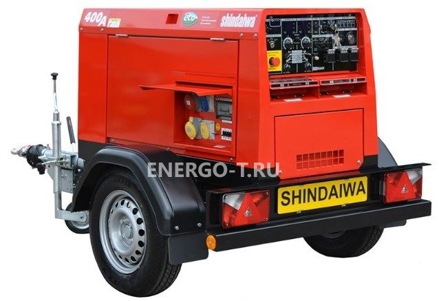 Дизельный генератор SHINDAIWA DGW400DMK-S1