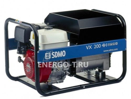 Бензиновый генератор SDMO VX 200/4 HC (VX 200/4 HS)