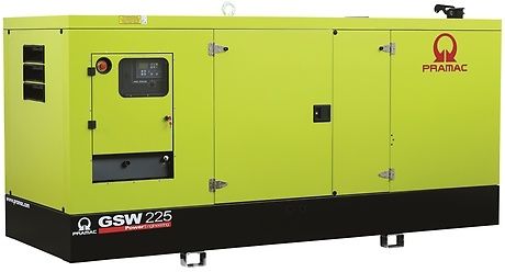 Дизельный генератор PRAMAC GSW 225 I в кожухе с АВР