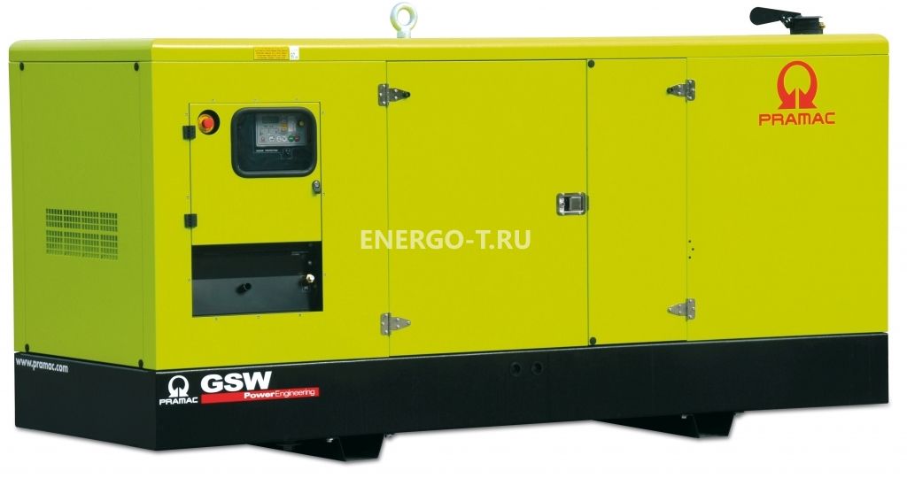 Дизельный генератор PRAMAC GSW 150 P в кожухе с АВР