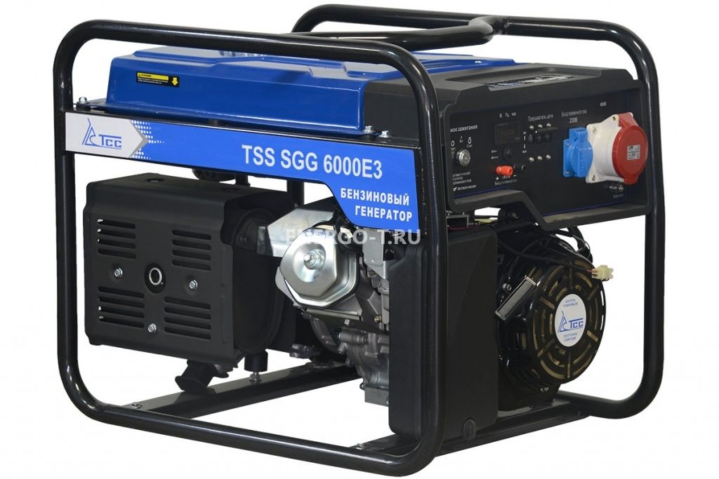 Бензиновый генератор ТСС SGG 6000 E3