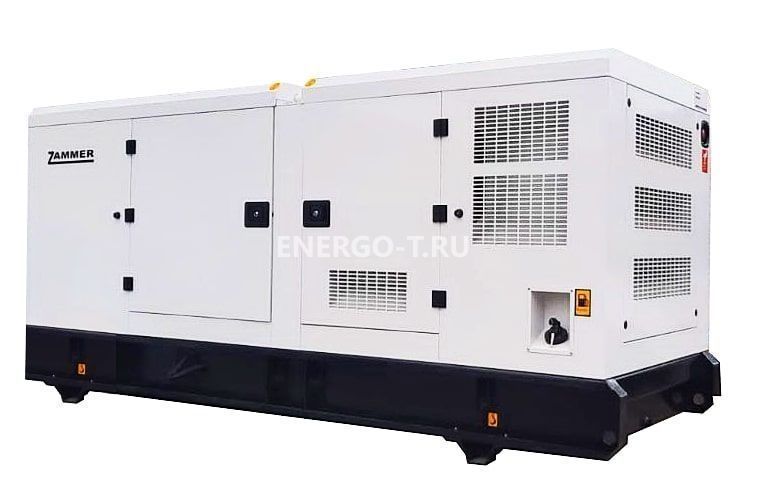 Дизельный генератор ZAMMER AD-30-Т400 Prof в кожухе со встроенным АВР